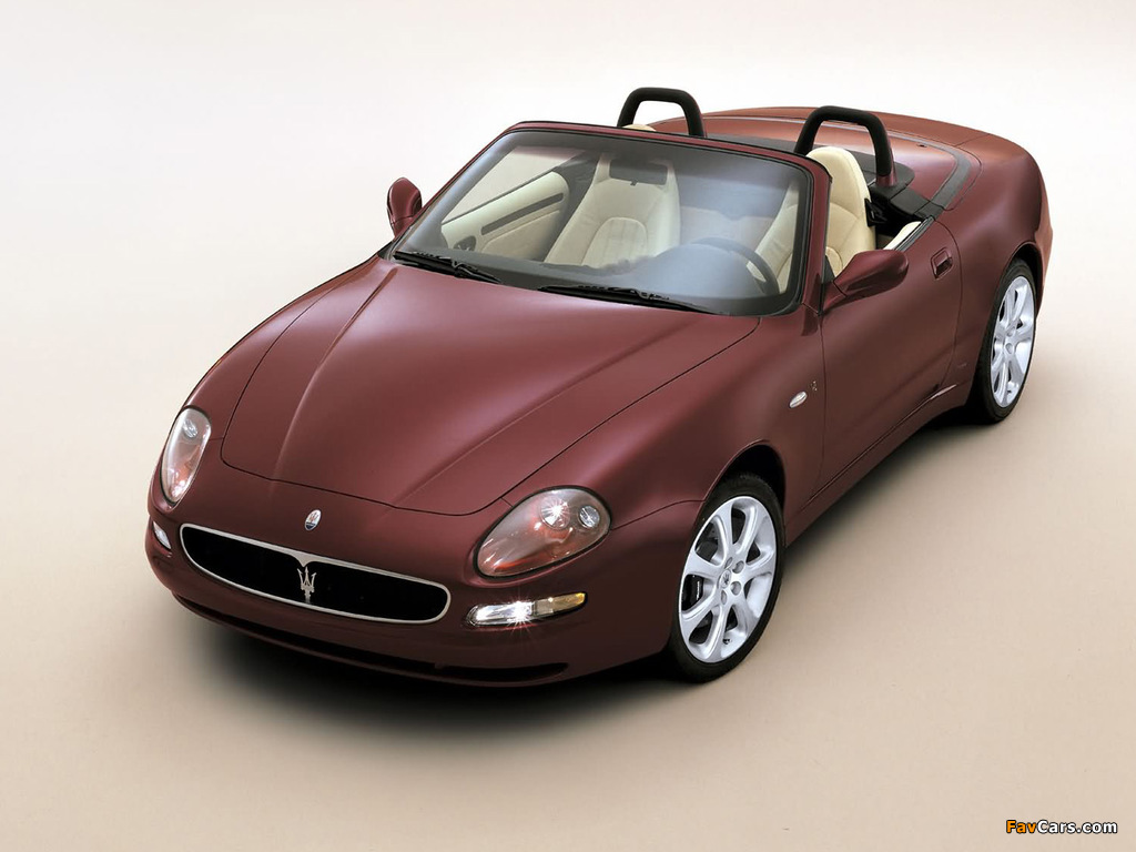 Maserati Spyder 2001–07 wallpapers (1024 x 768)
