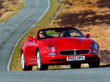 Maserati Spyder UK-spec 2002–04 images