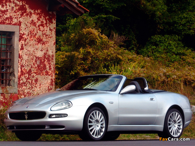 Maserati Spyder 2001–07 wallpapers (640 x 480)