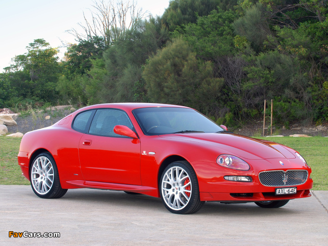 Maserati GranSport AU-spec 2005–07 wallpapers (640 x 480)