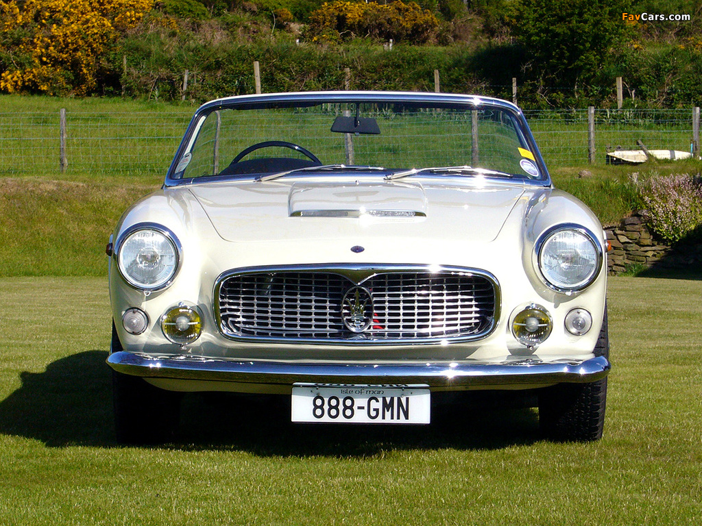 Images of Maserati 3500 Spyder UK-spec 1959–64 (1024 x 768)