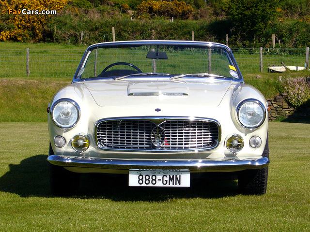 Images of Maserati 3500 Spyder UK-spec 1959–64 (640 x 480)