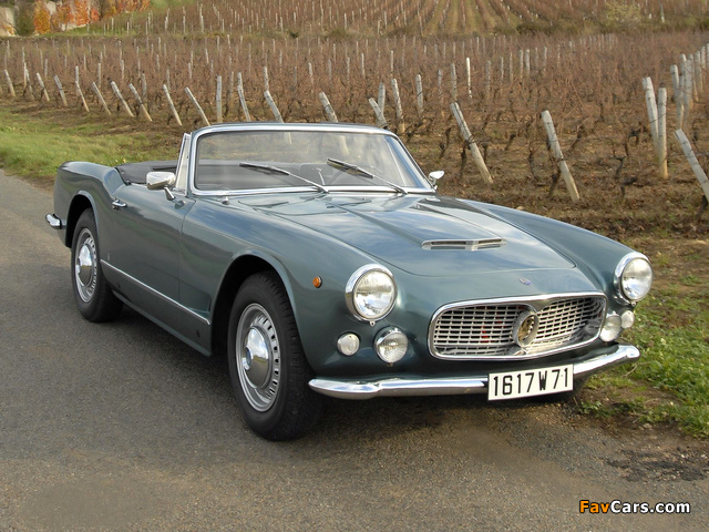 Images of Maserati 3500 Spyder 1959–64 (640 x 480)