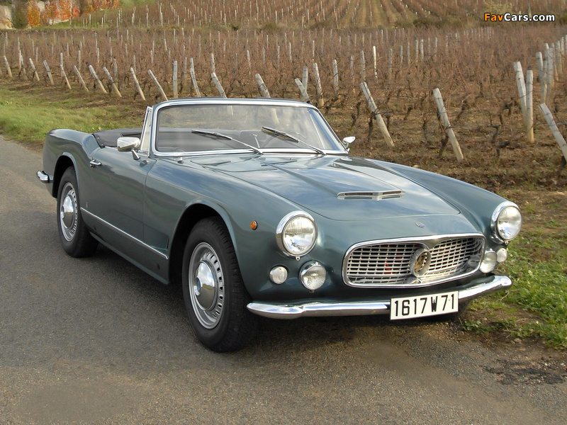 Images of Maserati 3500 Spyder 1959–64 (800 x 600)