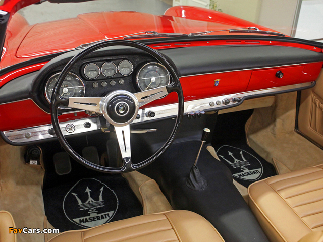 Maserati 3500 Spyder 1959–64 wallpapers (640 x 480)