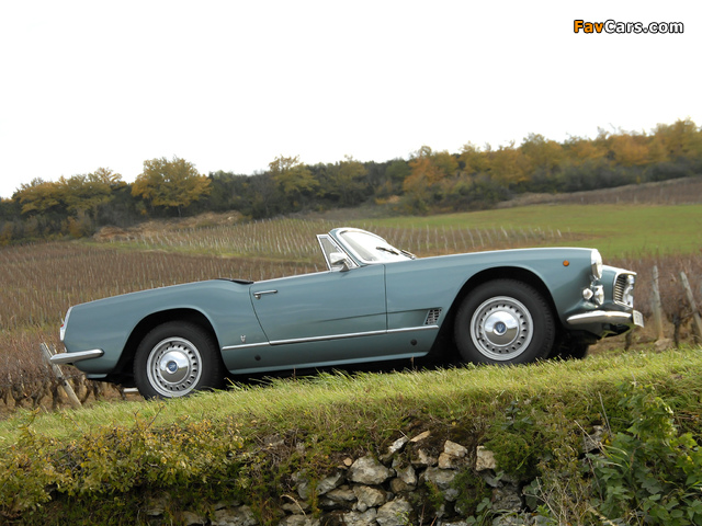 Maserati 3500 Spyder 1959–64 wallpapers (640 x 480)