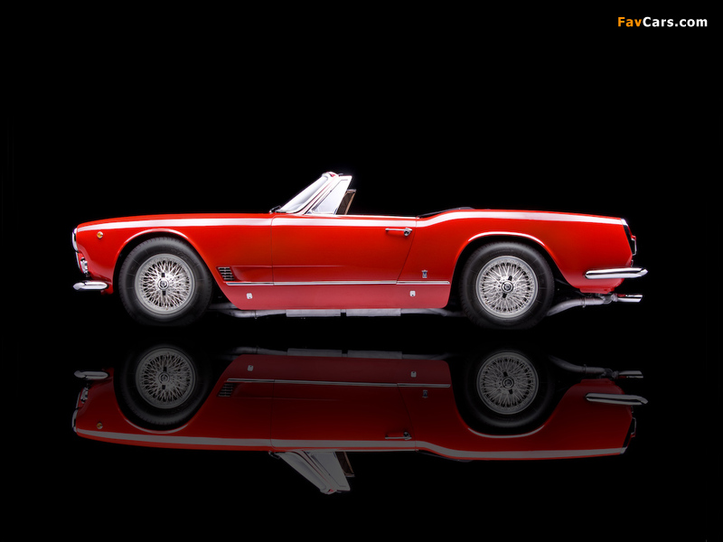Maserati 3500 Spyder 1959–64 wallpapers (800 x 600)
