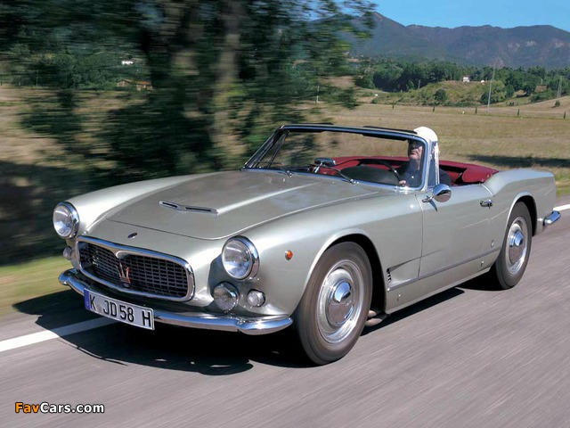 Photos of Maserati 3500 Spyder 1959–64 (640 x 480)