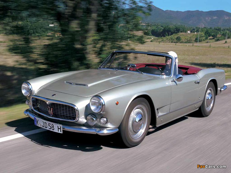 Photos of Maserati 3500 Spyder 1959–64 (800 x 600)