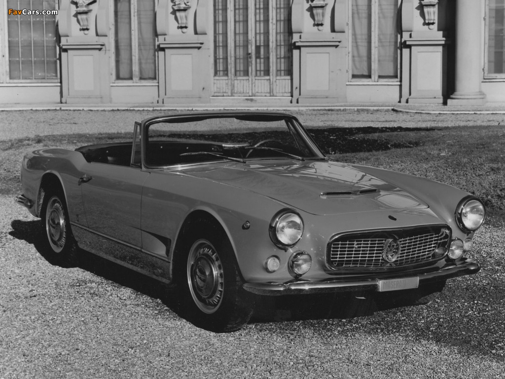 Photos of Maserati 3500 Spyder 1959–64 (1024 x 768)