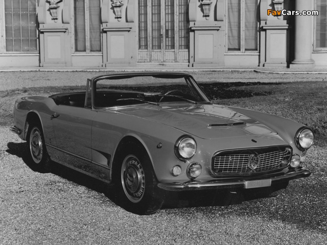 Photos of Maserati 3500 Spyder 1959–64 (640 x 480)