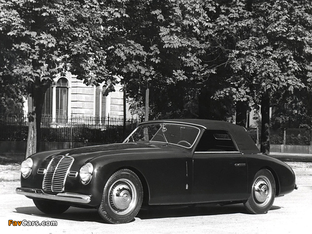 Pictures of Maserati A6 1500 Cabriolet Prototype 1948 (640 x 480)