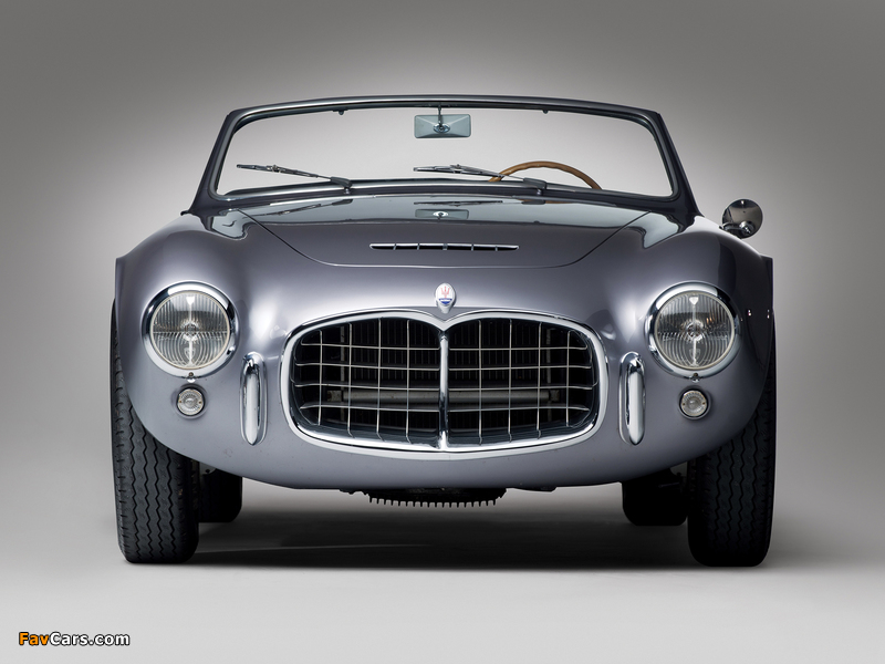 Maserati A6GCS Frua Spider 1953–56 wallpapers (800 x 600)