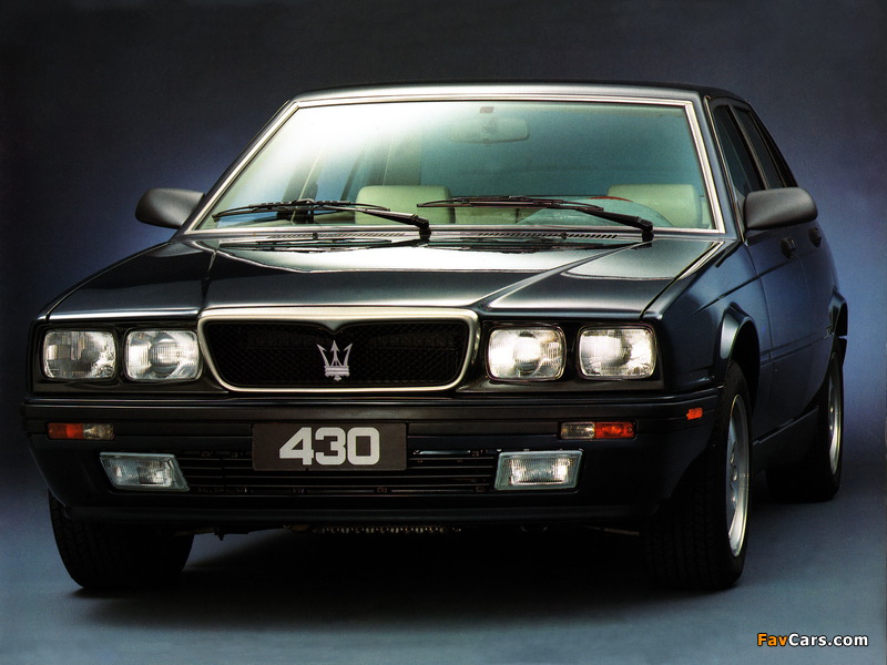 Maserati 430 1989–91 photos (800 x 600)