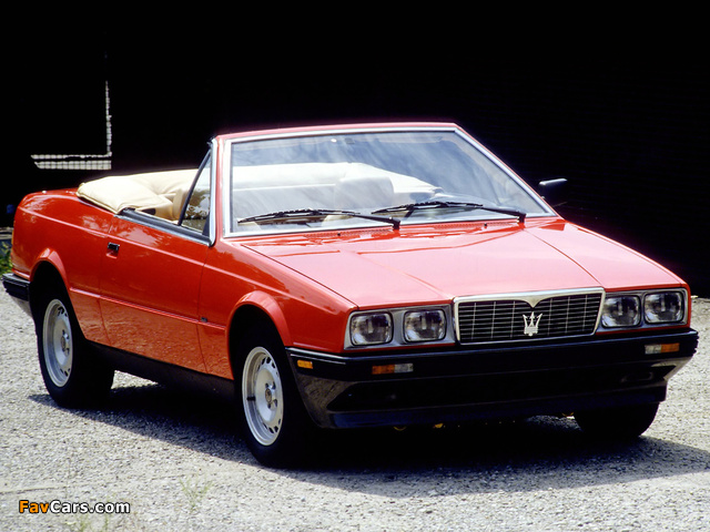 Maserati Biturbo Spyder 1989–91 pictures (640 x 480)