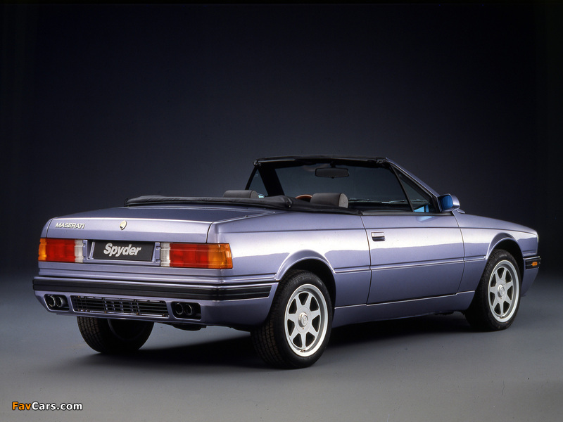 Maserati Biturbo Spyder 1991–94 photos (800 x 600)