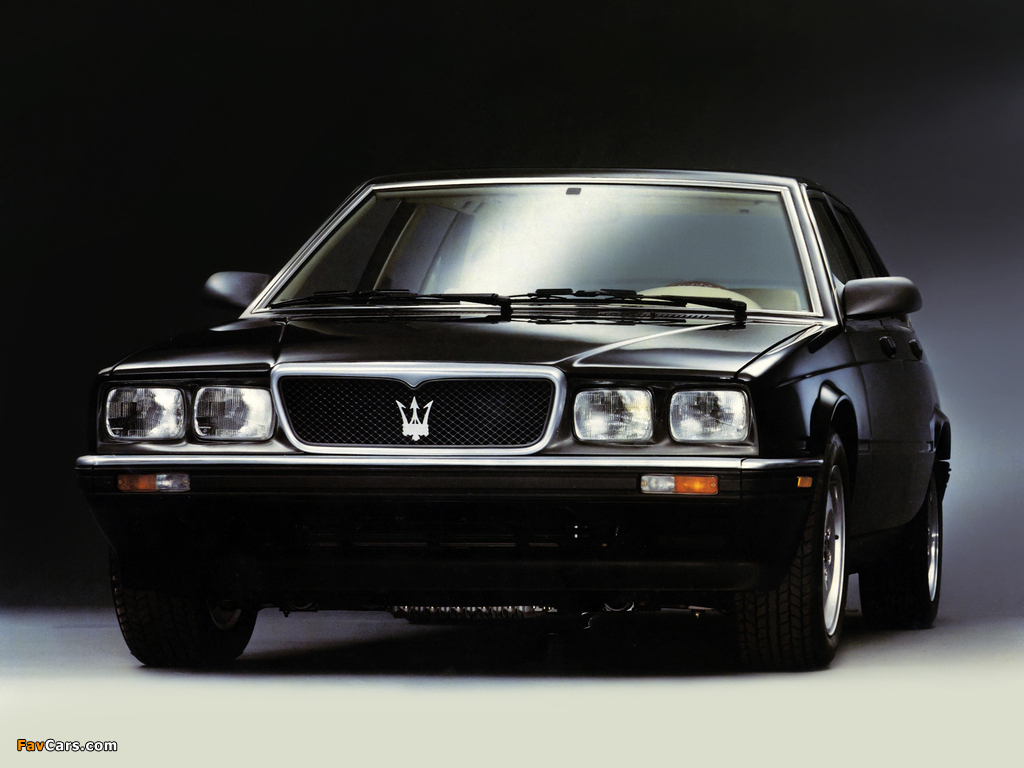 Photos of Maserati 430 1987–91 (1024 x 768)