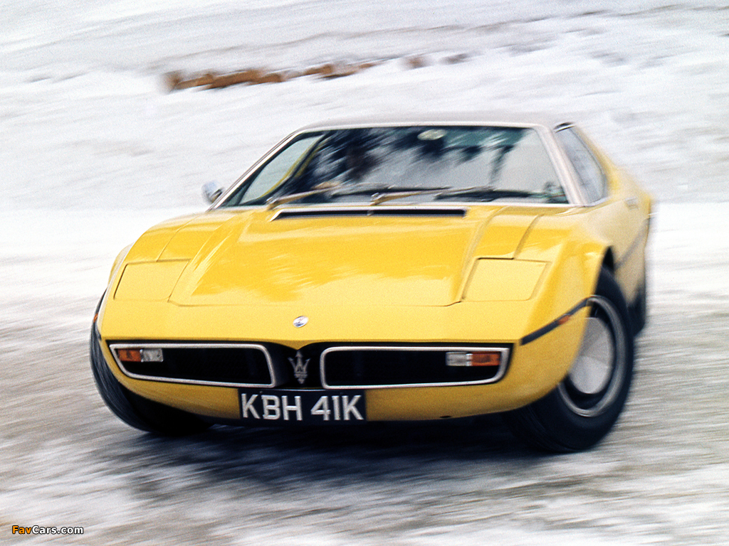 Maserati Bora UK-spec (AM117) 1971–78 images (1024 x 768)