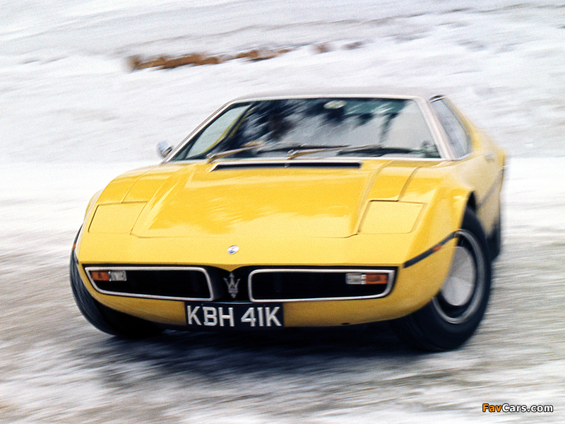 Maserati Bora UK-spec (AM117) 1971–78 images (800 x 600)