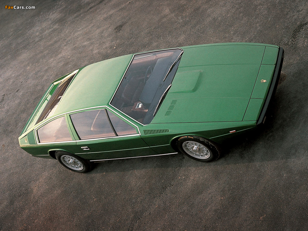 ItalDesign Maserati 2+2 Coupe Prototype 1974 pictures (1024 x 768)
