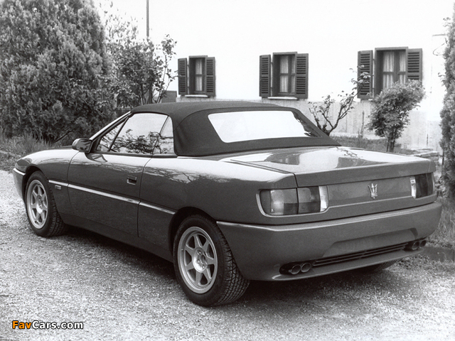 Maserati Opac Spyder 1992 pictures (640 x 480)
