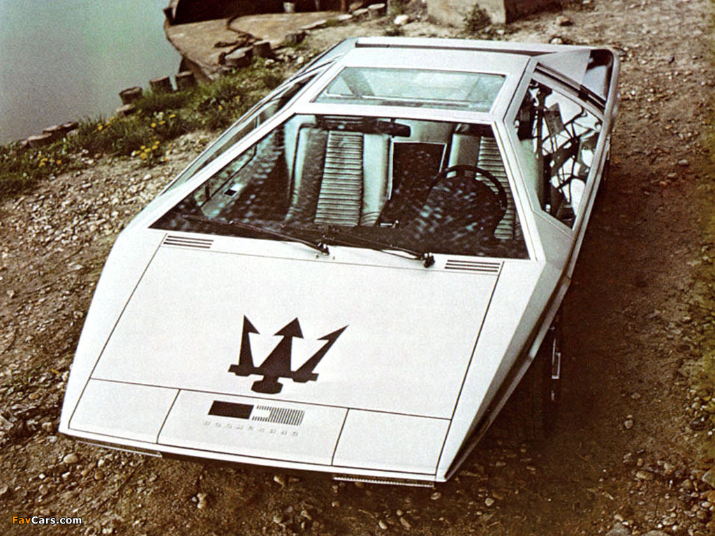 Pictures of Maserati Boomerang 1972 (1024 x 768)