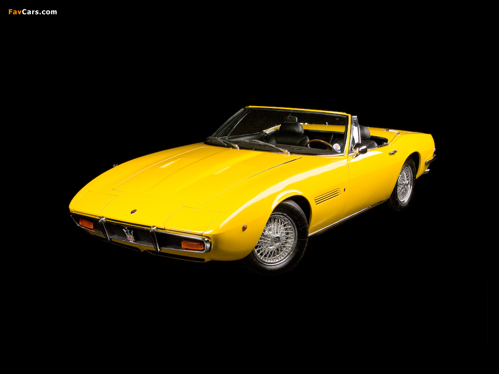 Images of Maserati Ghibli Spyder 1969–73 (1024 x 768)