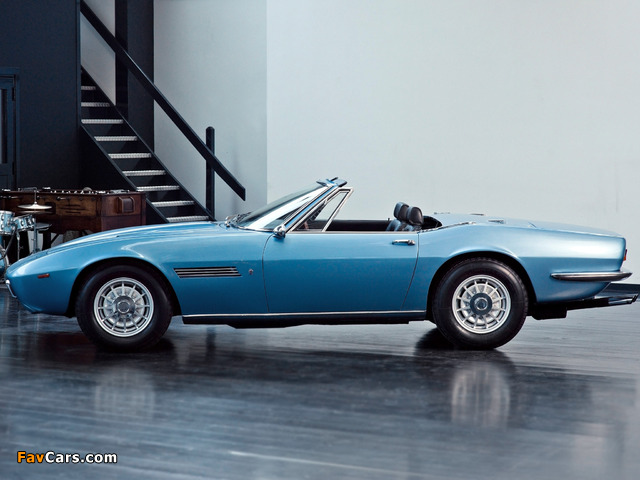 Maserati Ghibli Spyder 1969–73 images (640 x 480)