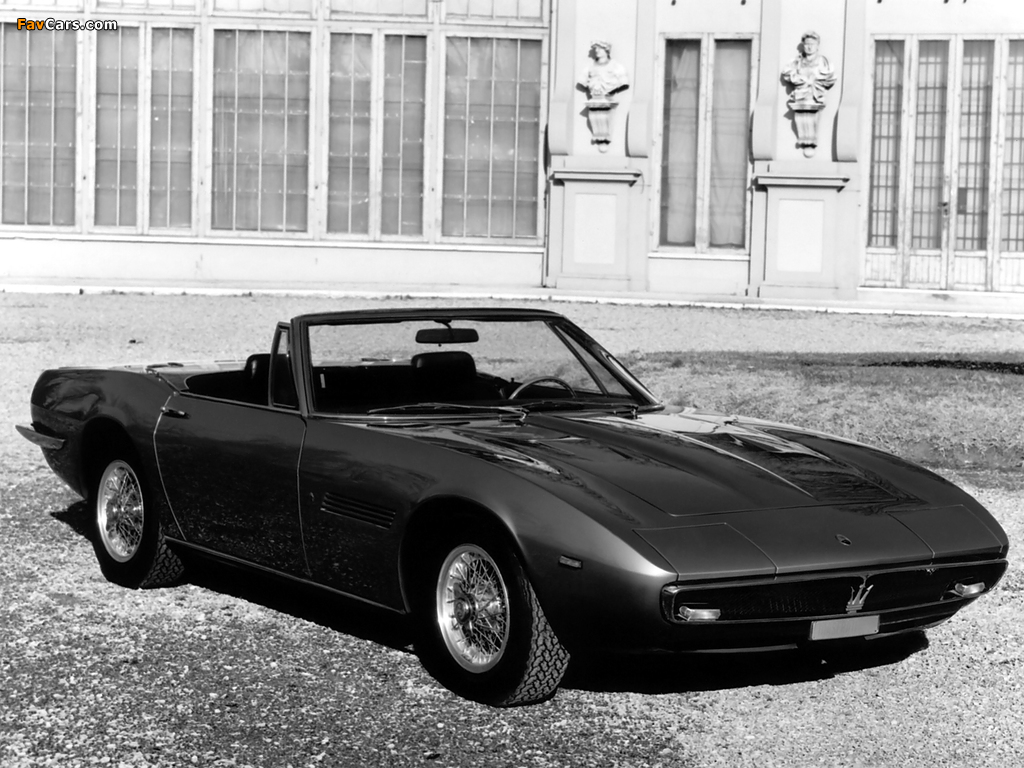 Maserati Ghibli Spyder 1969–73 photos (1024 x 768)