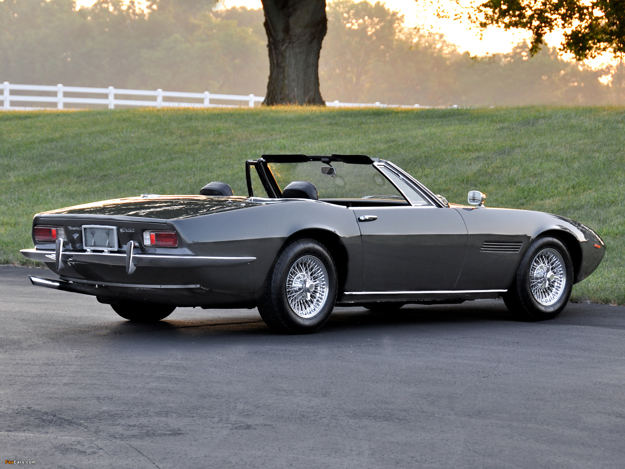 Maserati Ghibli Spyder 1969–73 pictures (2048 x 1536)