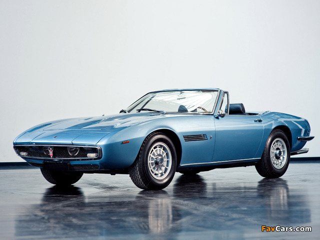 Maserati Ghibli Spyder 1969–73 pictures (640 x 480)