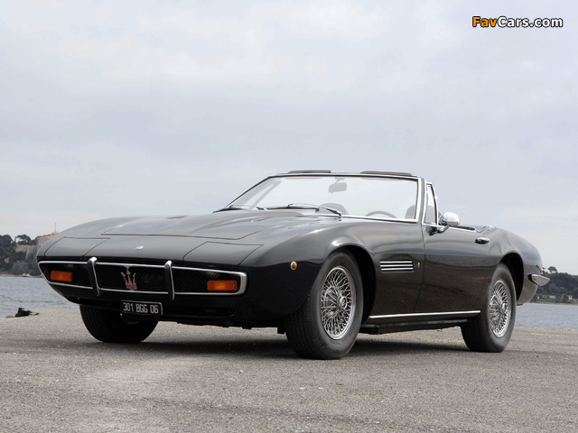 Maserati Ghibli Spyder 1969–73 pictures (640 x 480)