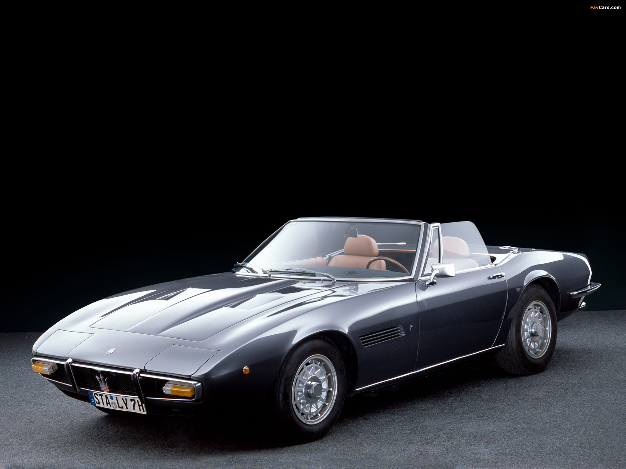 Maserati Ghibli Spyder 1969–73 wallpapers (2048 x 1536)