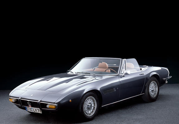 Maserati Ghibli Spyder 1969–73 wallpapers