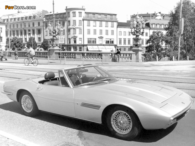 Maserati Ghibli Spyder 1969–73 wallpapers (640 x 480)