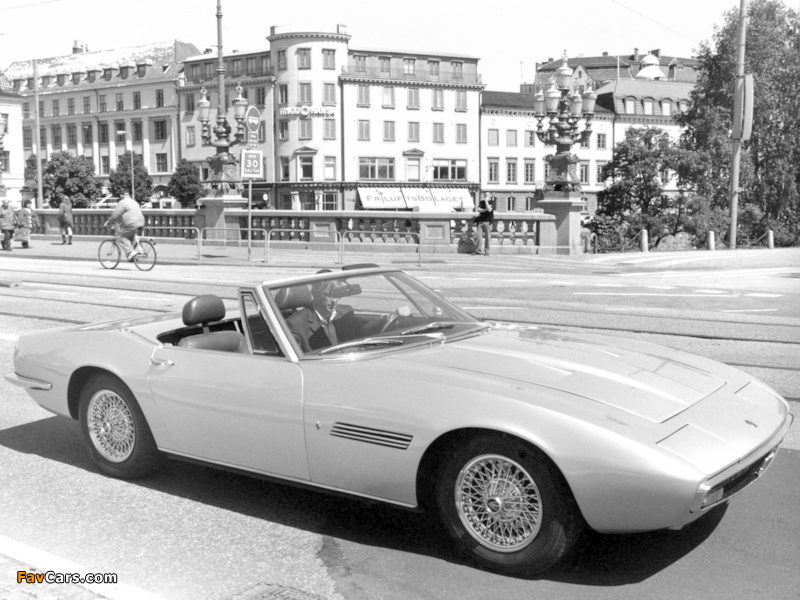 Maserati Ghibli Spyder 1969–73 wallpapers (800 x 600)