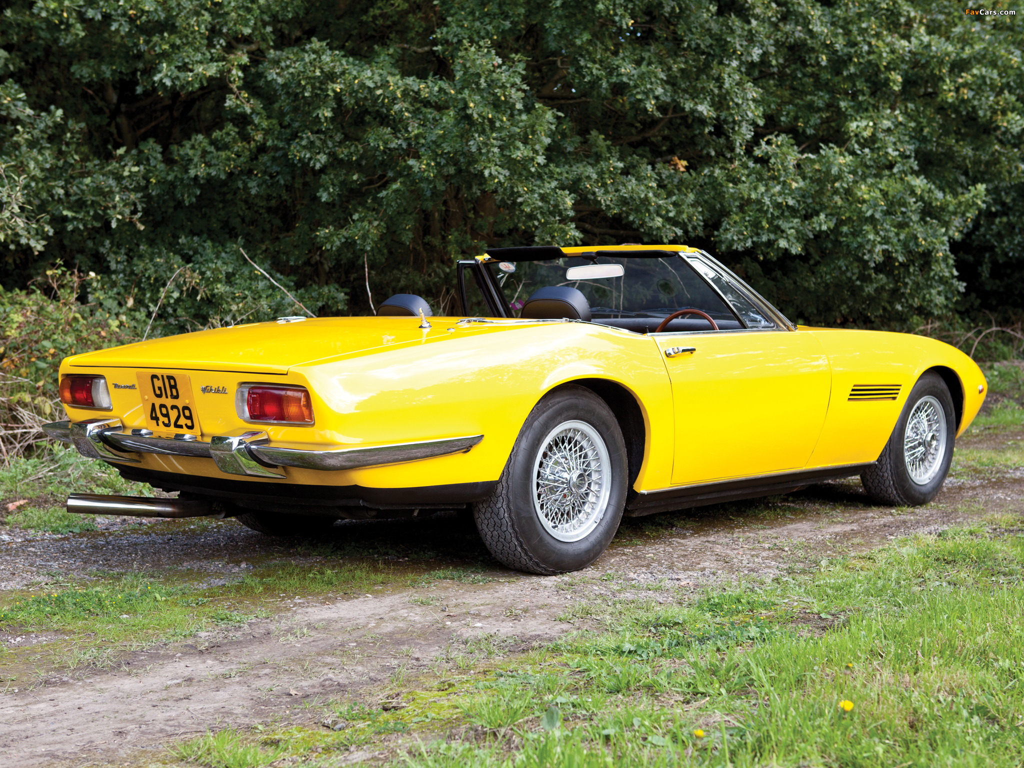 Maserati Ghibli Spyder SS UK-spec 1970–73 pictures (2048 x 1536)