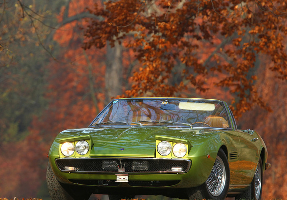 Pictures of Maserati Ghibli Spyder SS 1970–73