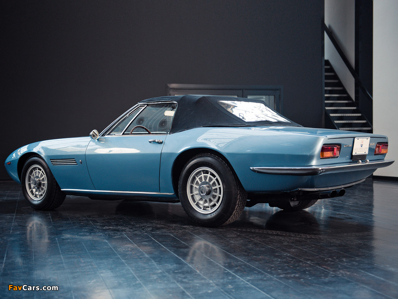 Maserati Ghibli Spyder 1969–73 wallpapers (800 x 600)