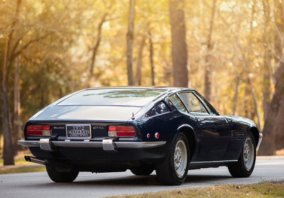 Maserati Ghibli SS US-spec 1970–73 wallpapers