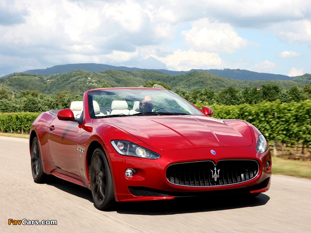 Images of Maserati GranCabrio Sport 2011 (640 x 480)
