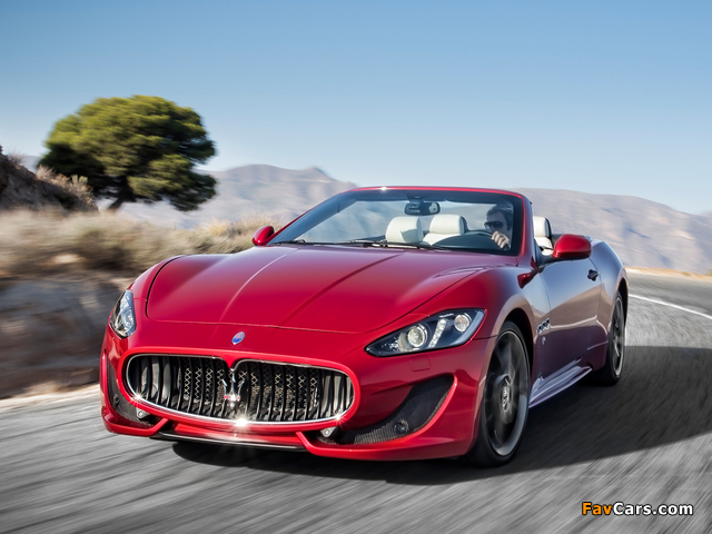 Images of Maserati GranCabrio Sport 2012 (640 x 480)