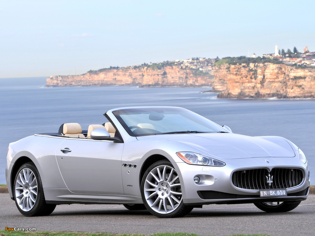 Photos of Maserati GranCabrio AU-spec 2010 (1024 x 768)