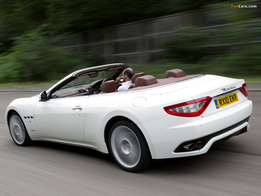 Photos of Maserati GranCabrio UK-spec 2010 (1024 x 768)