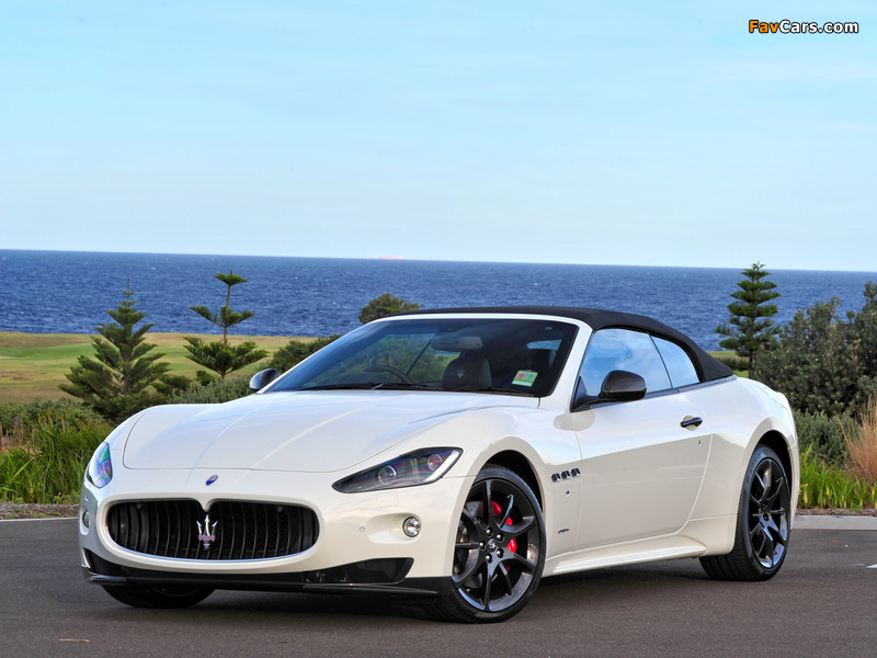 Photos of Maserati GranCabrio Sport AU-spec 2011 (800 x 600)