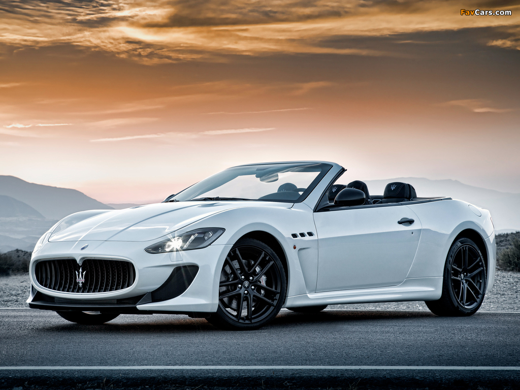 Photos of Maserati GranCabrio MC 2013 (1024 x 768)