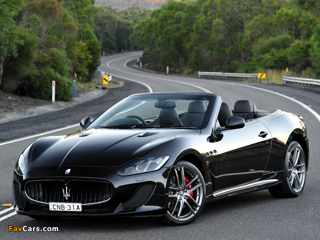 Photos of Maserati GranCabrio MC AU-spec 2013 (640 x 480)