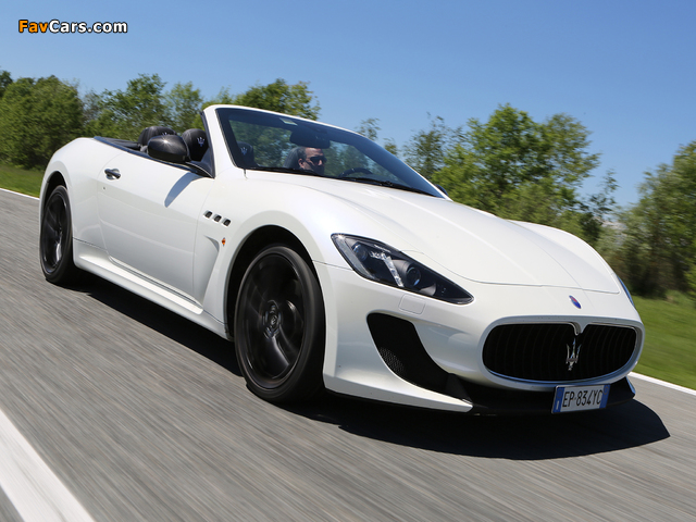 Photos of Maserati GranCabrio MC 2013 (640 x 480)
