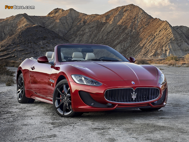 Pictures of Maserati GranCabrio Sport 2012 (640 x 480)