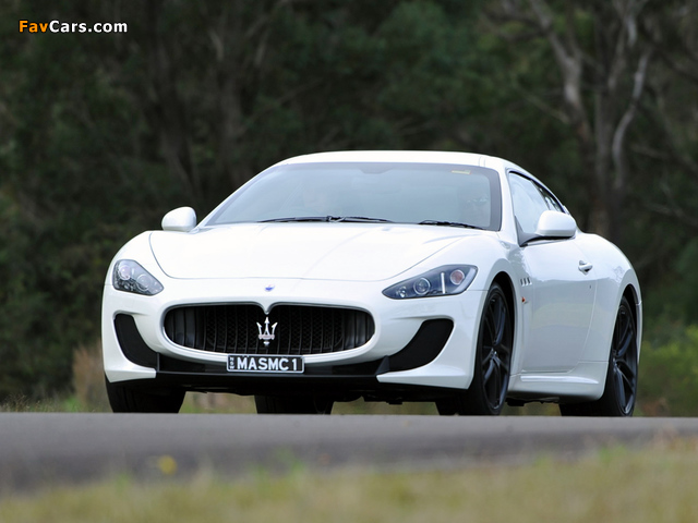 Images of Maserati GranTurismo MC Stradale AU-spec 2010–13 (640 x 480)